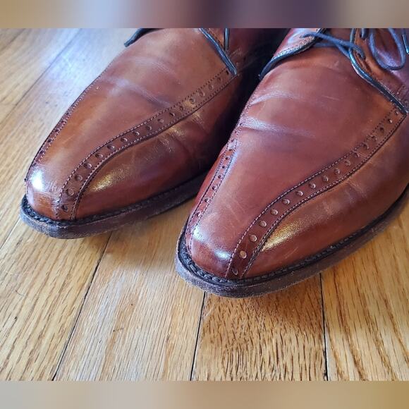 Allen edmonds men\'s size 11.5 brown dress shoes main image 5